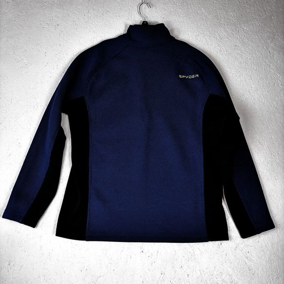 Spyder Men’s XL Blue Outbound 1/2 Zip Long Sleeve Pullover  Jacket - Picture 2 of 15